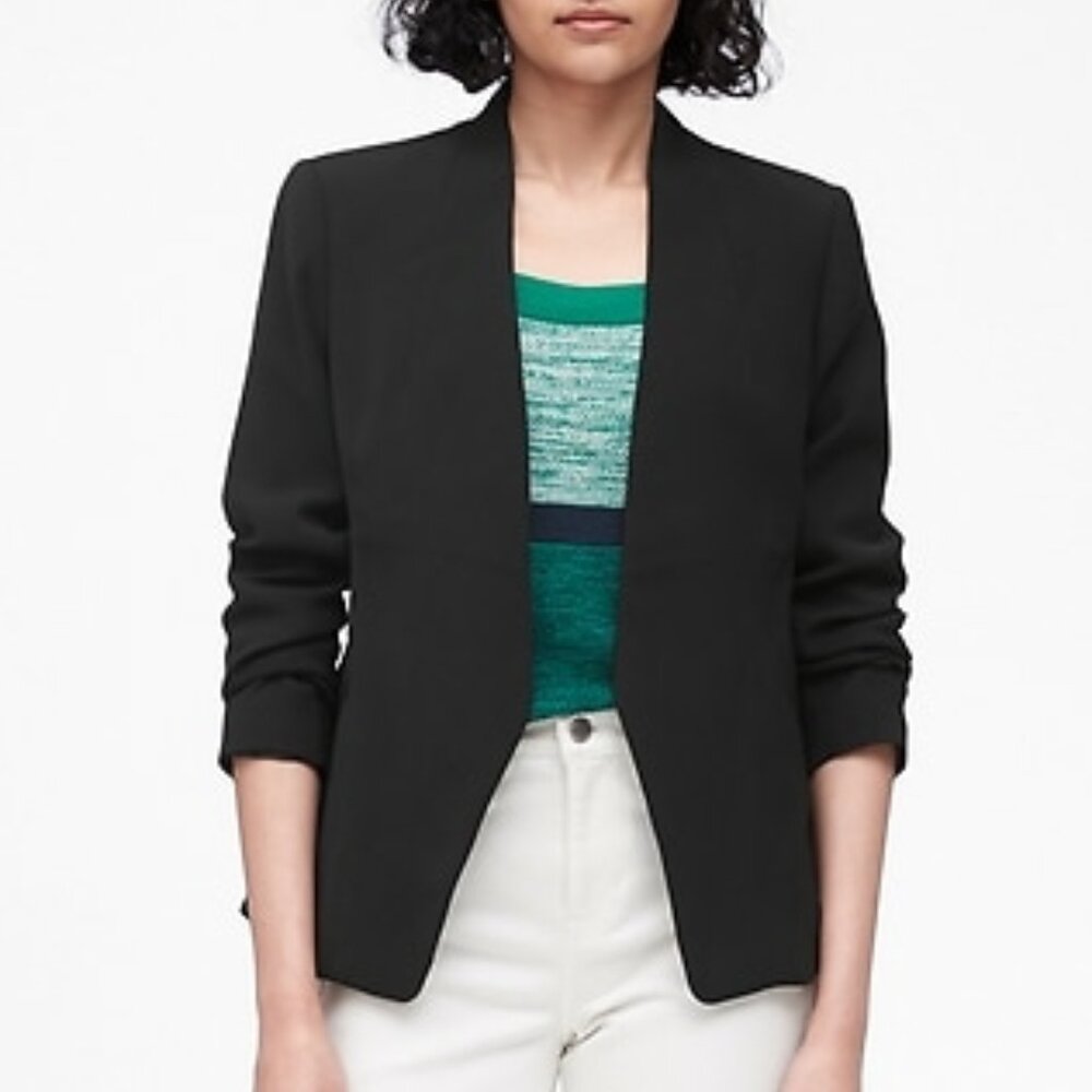 BNWT Collarless Blazer From Banana Republic